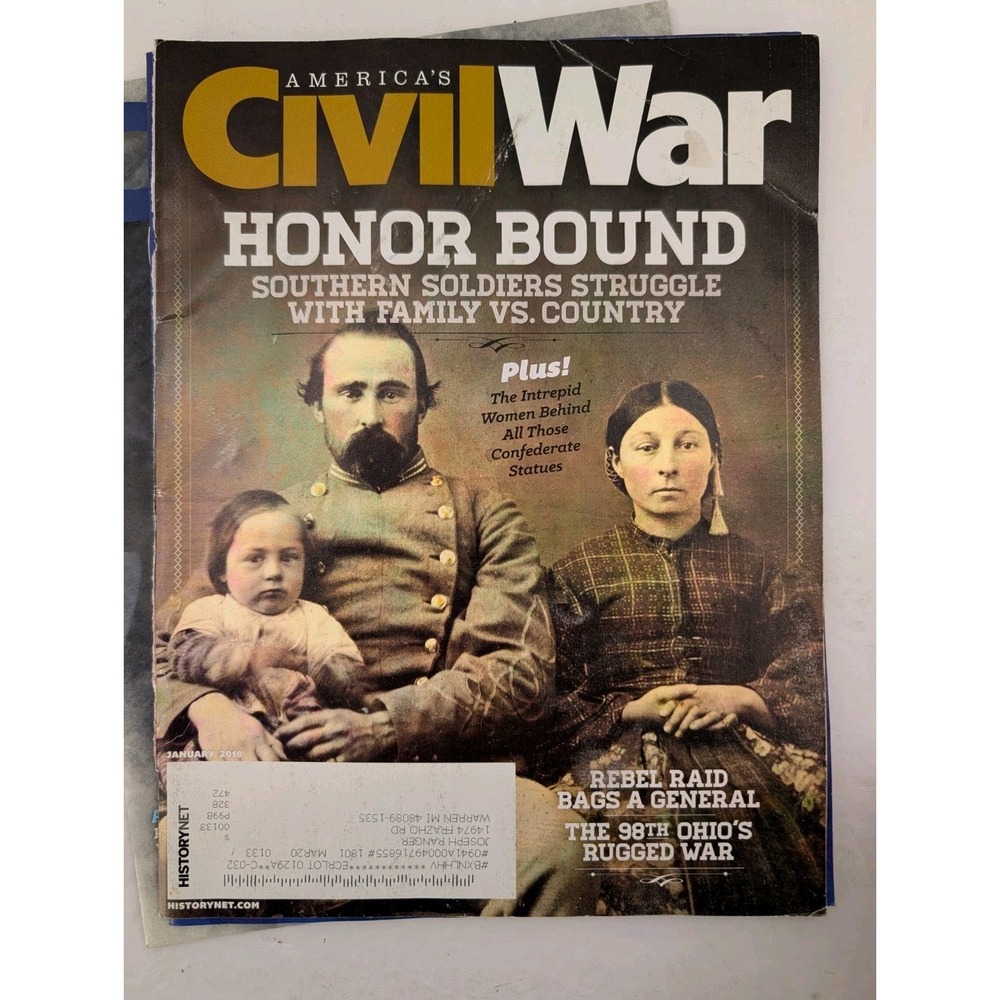 Lot of 5 AMERICAS CIVIL WAR Magazine Gettysburg Chamberlain Longstreet Bull Run - Picture 5 of 6